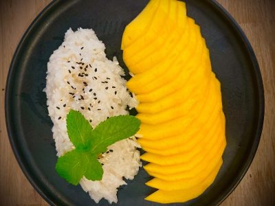 mango sticky rice sabai sabai mangue avion riz gluand sabai sabai