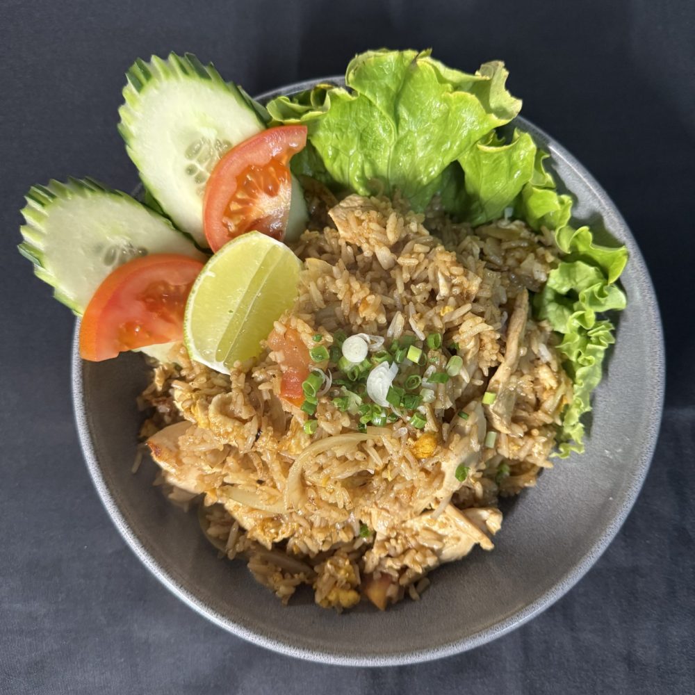 Riz sauté au poulet